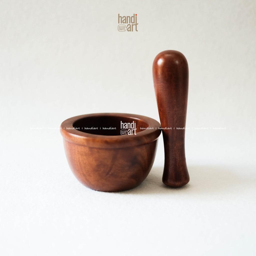 Bộ chày cối gỗ