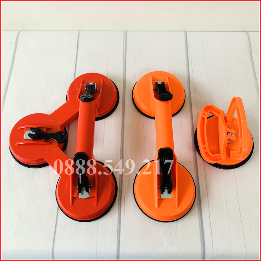 Bộ Dụng Cụ Hít Kính - Gạch - Đá , Hút Kính Chân không cầm tayCao Cấp Thiết Kế Bền Đẹp Loại 1 , 2 , 3 Chấu