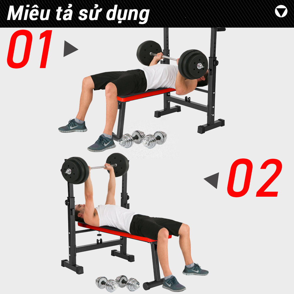 OneTwoFit Ghế tập ghế tập tạ đa năng ghế gập bụng ghê tập gym đa năng thiết bị thể OT040Z