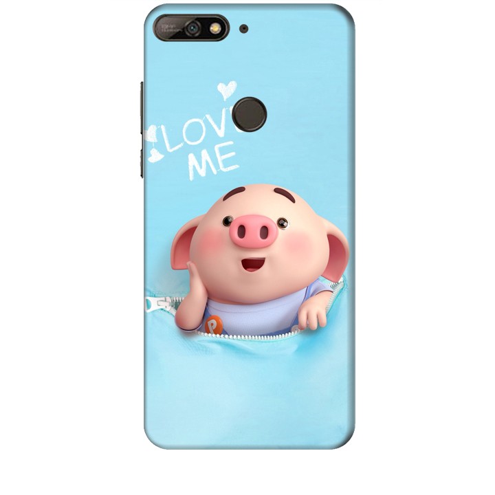 Ốp lưng dành cho điện thoại HUAWEI Y7 PRO 2018 Heo Tình Yêu