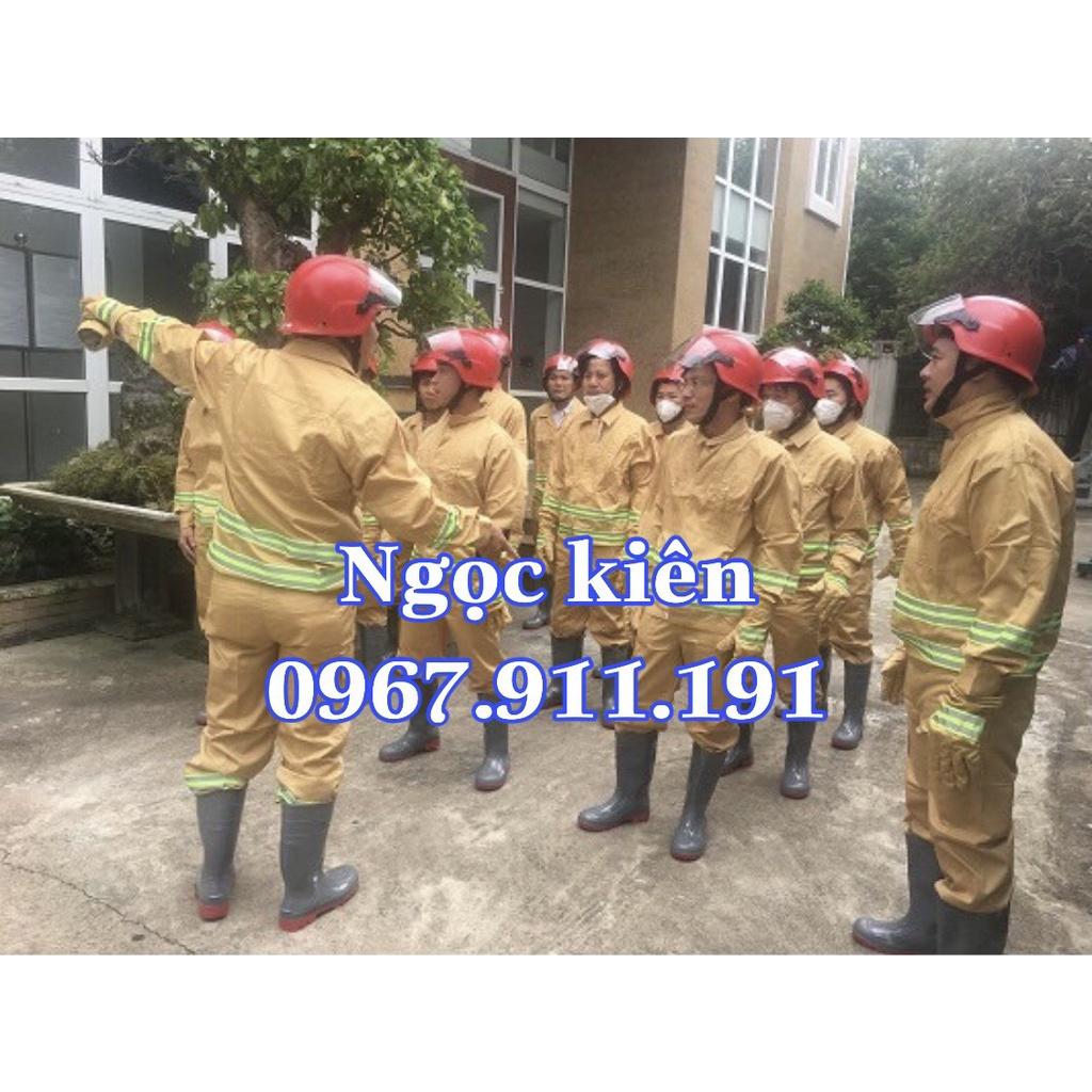 quần áo chữa cháy 5 món theo thông tư 48 ( pccc),quần áo chữa cháy