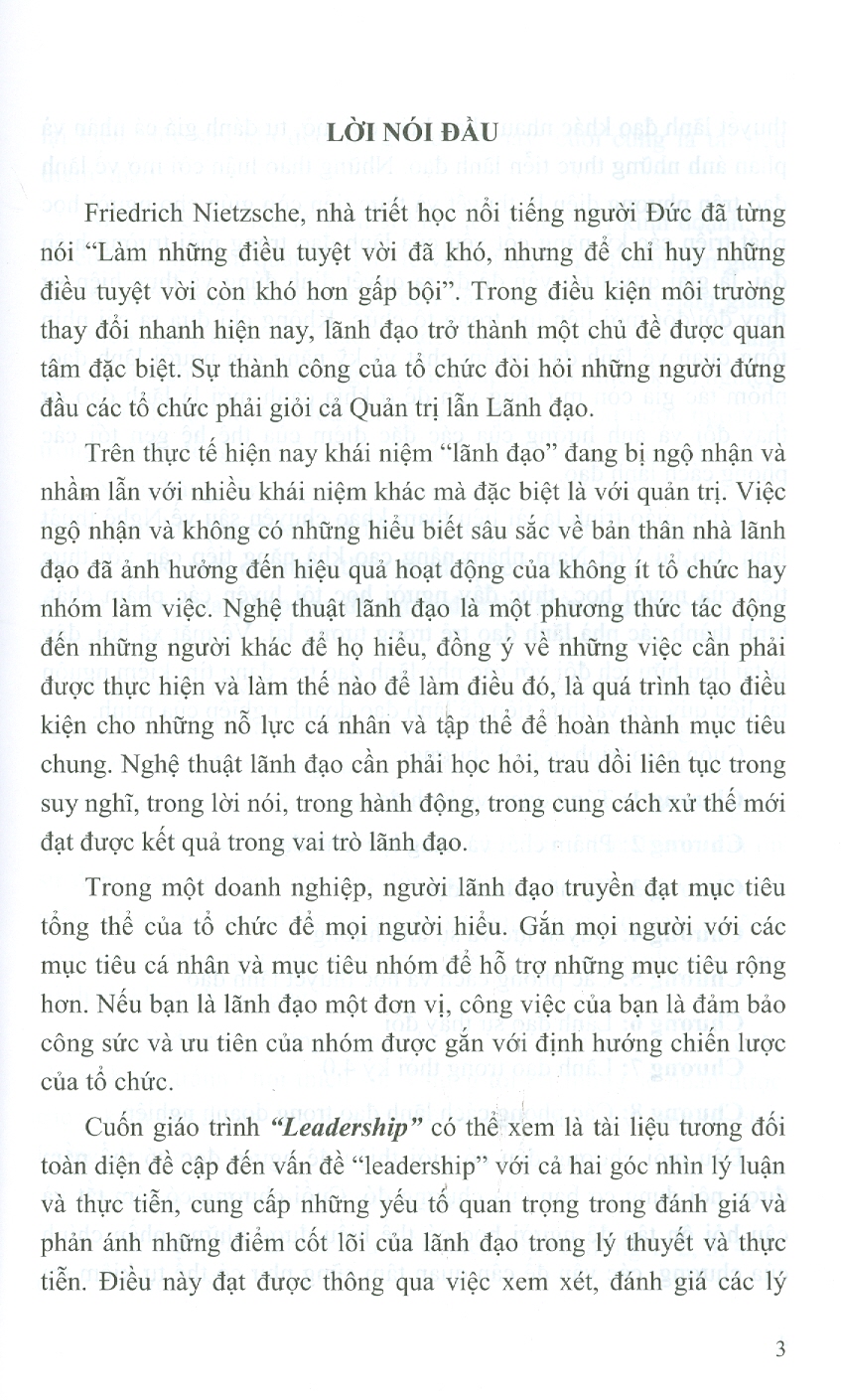 Giáo Trình Leadership