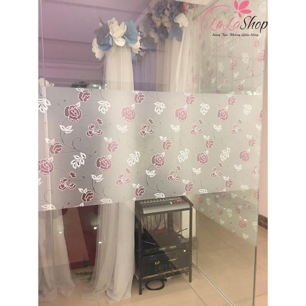 Decal dán kính mờ - Decal dán kính giá rẻ - Giấy decal dán kính có keo sẫn khổ cao 90cm giá chỉ từ 35k/m