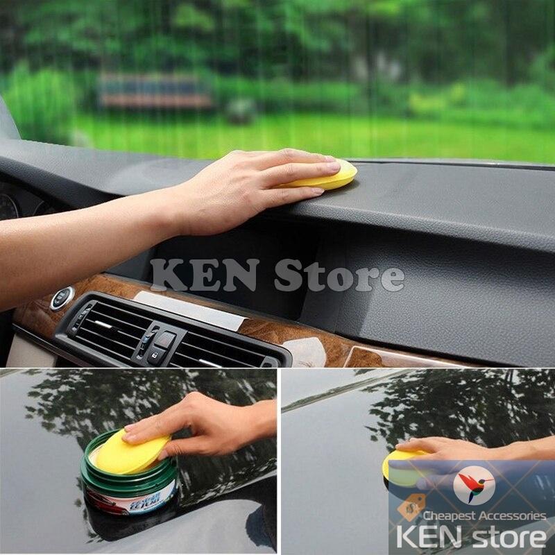 Miếng mút bọt biển tròn bôi sáp dưỡng xe, sáp đánh bóng