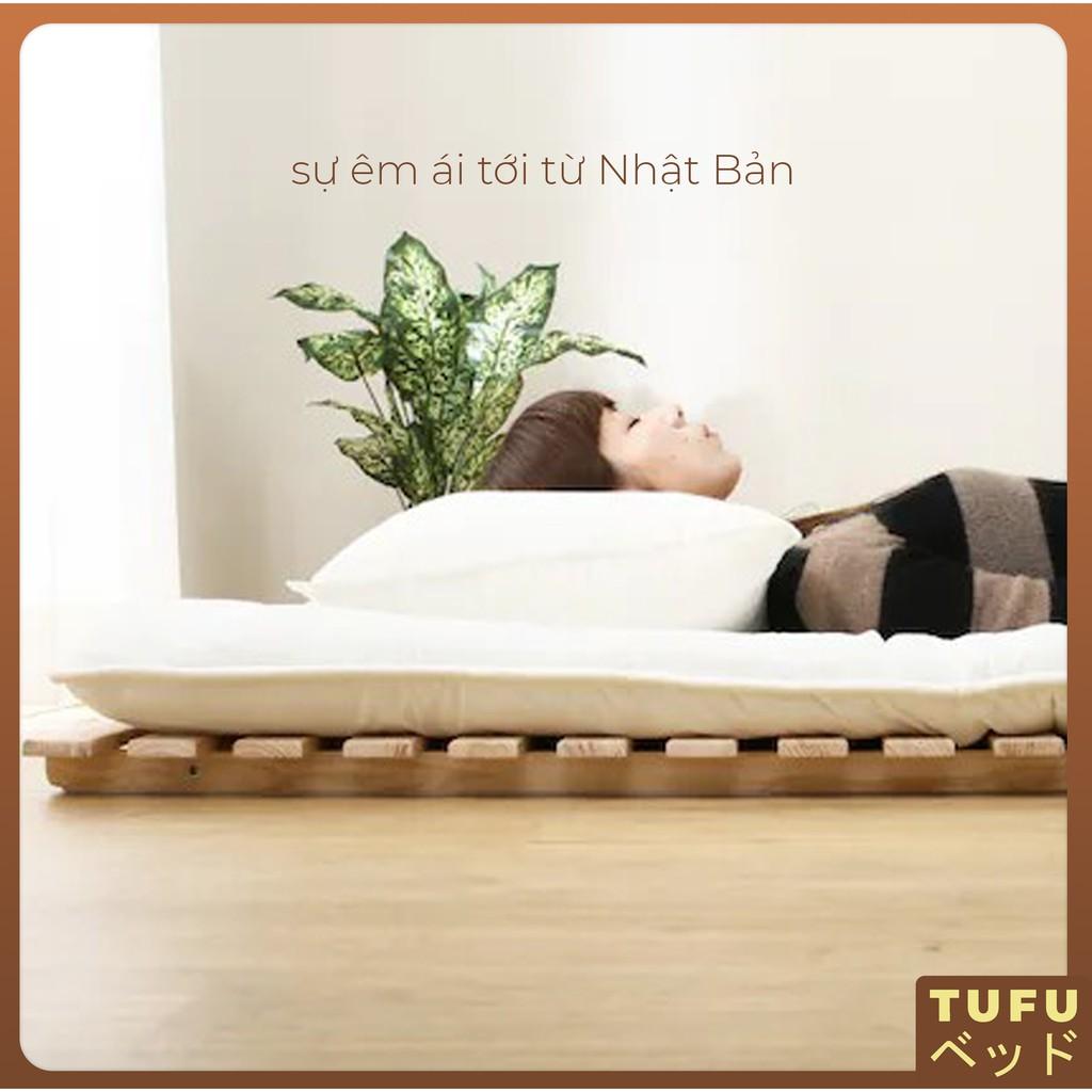 Nệm Futon Topper Bông Gòn Kiểu Nhật, TUFU FUTON Classic Japanese Style