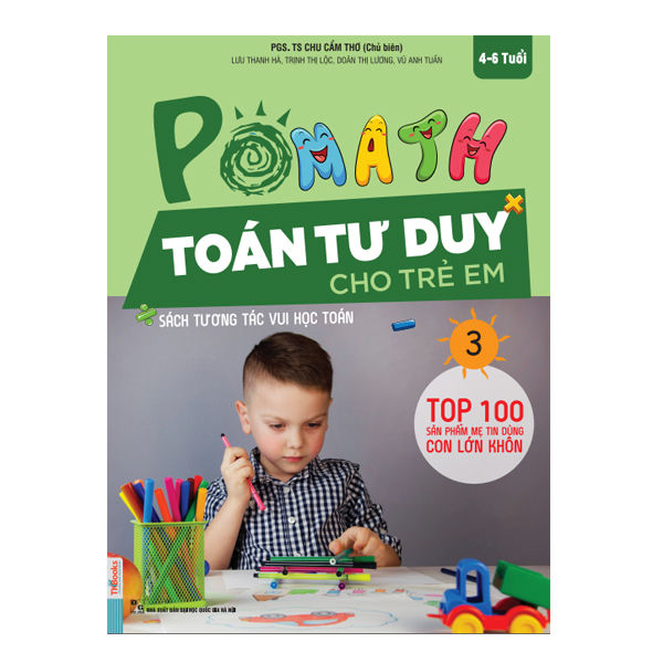 POMath - Toán Tư Duy Cho Trẻ Em 4-6 Tuổi (Tập 3)