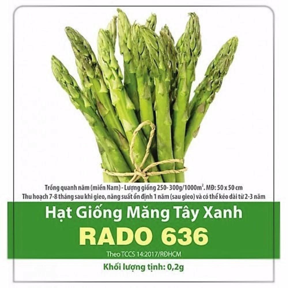 Hạt Giống Măng Tây Xanh Cao Sản 0.2 gram