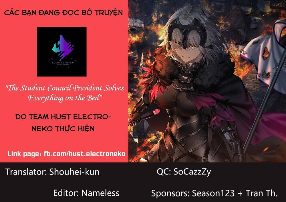 the student council president solves everything on the bed chapter 7.2 18