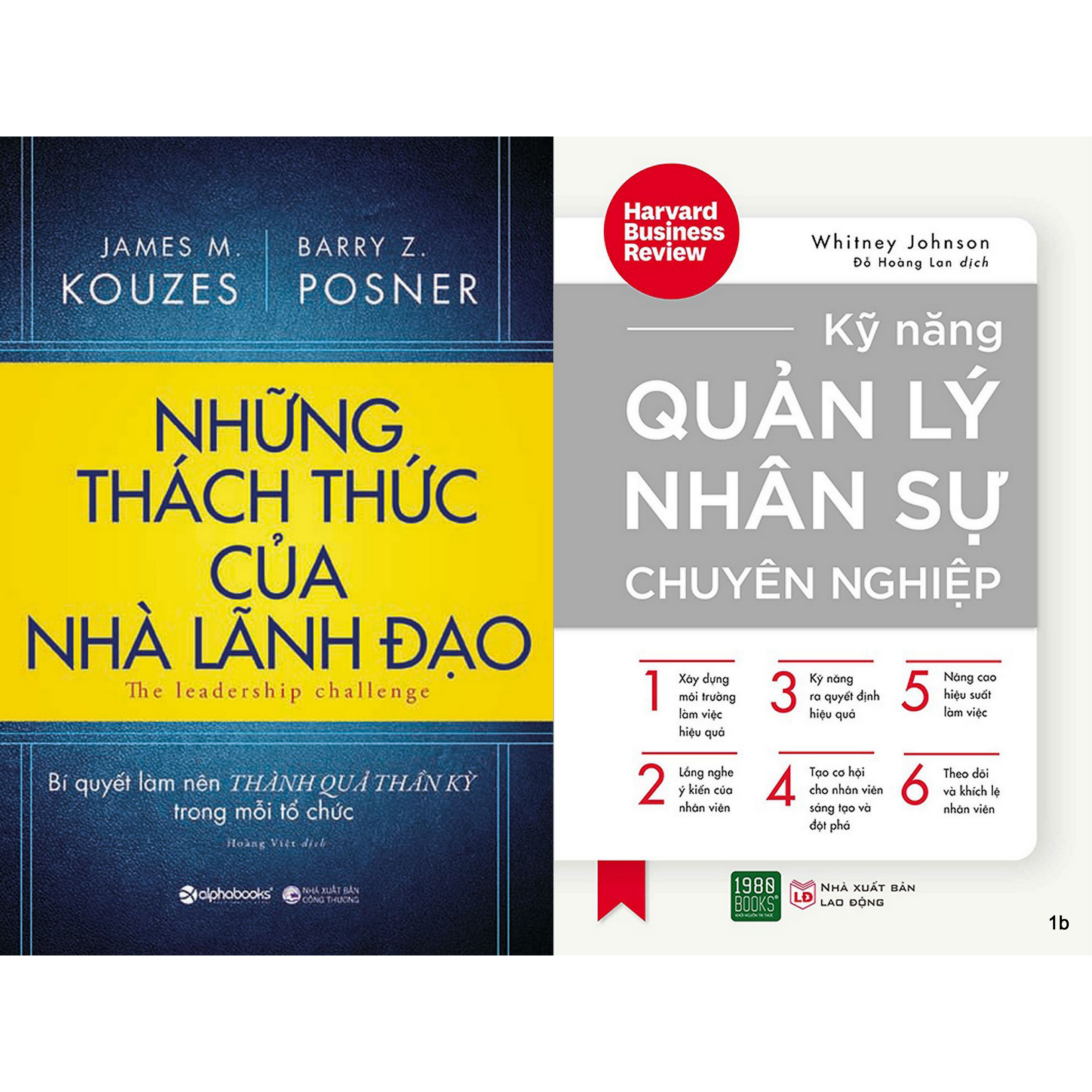 Combo 2 Cuốn: Những Thách Thức Của Nhà Lãnh Đạo + Kỹ Năng Quản Lý Nhân Sự Chuyên Nghiệp