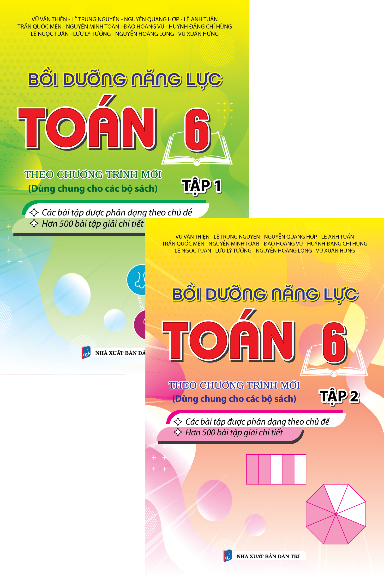 Sách - Combo Bồi Dưỡng Năng Lực Toán 6 Tập 1 + Tập 2 (Biên Soạn Theo Chương Trình Mới)