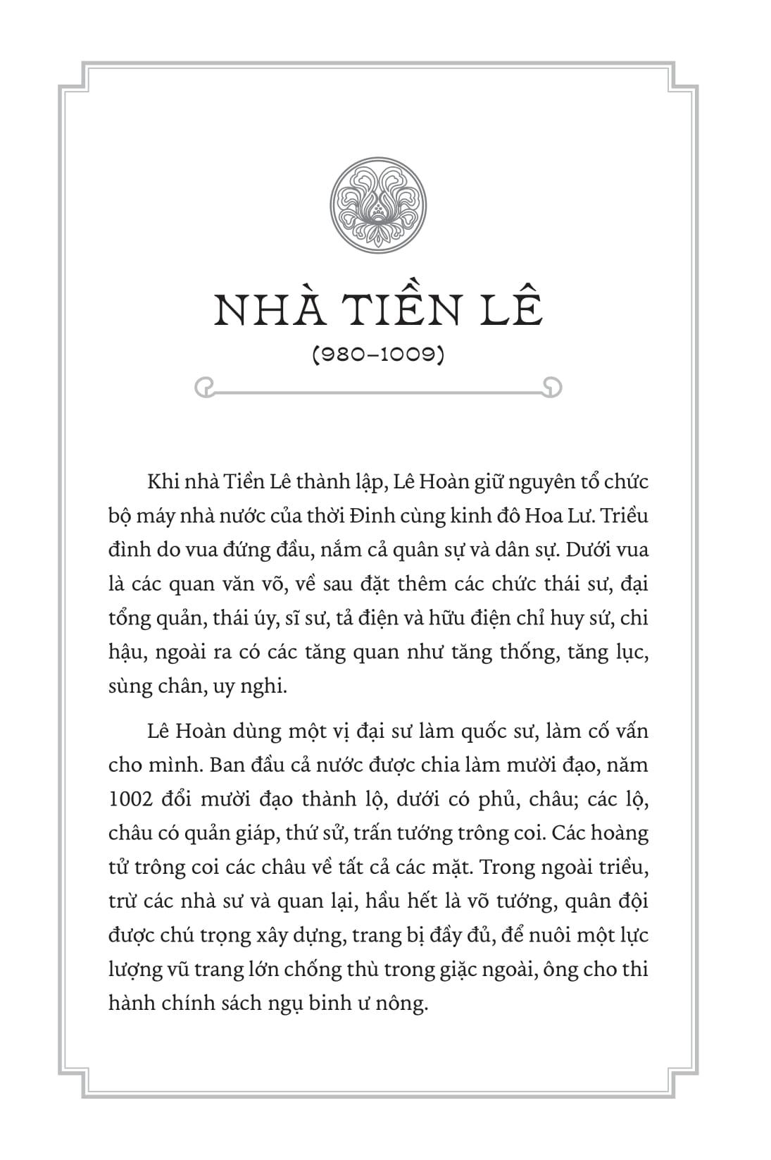 Ngàn Năm Sử Việt - Nhà Tiền Lê - Thập Đạo Tướng Quân Lê Hoàn