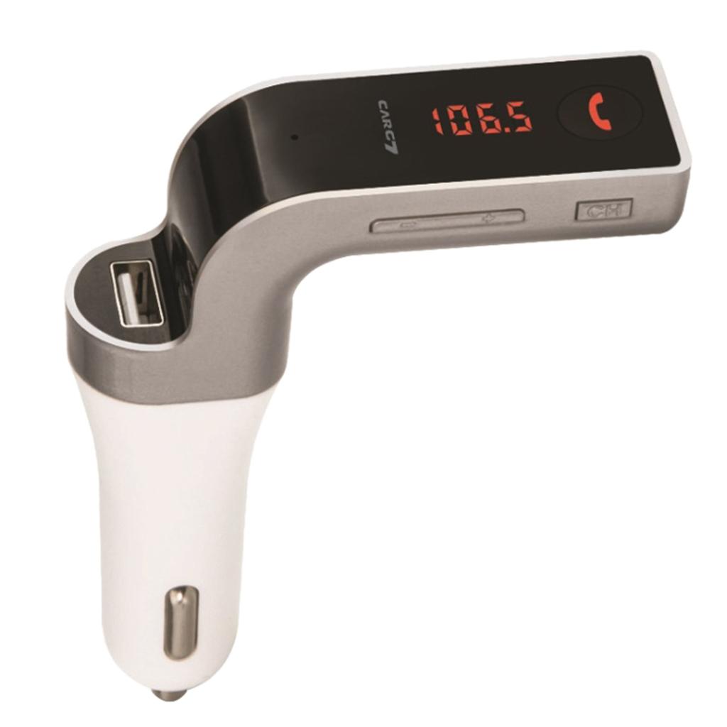 Car G7 Bluetooth FM Transmitter  Wireless Hands Free Modulator