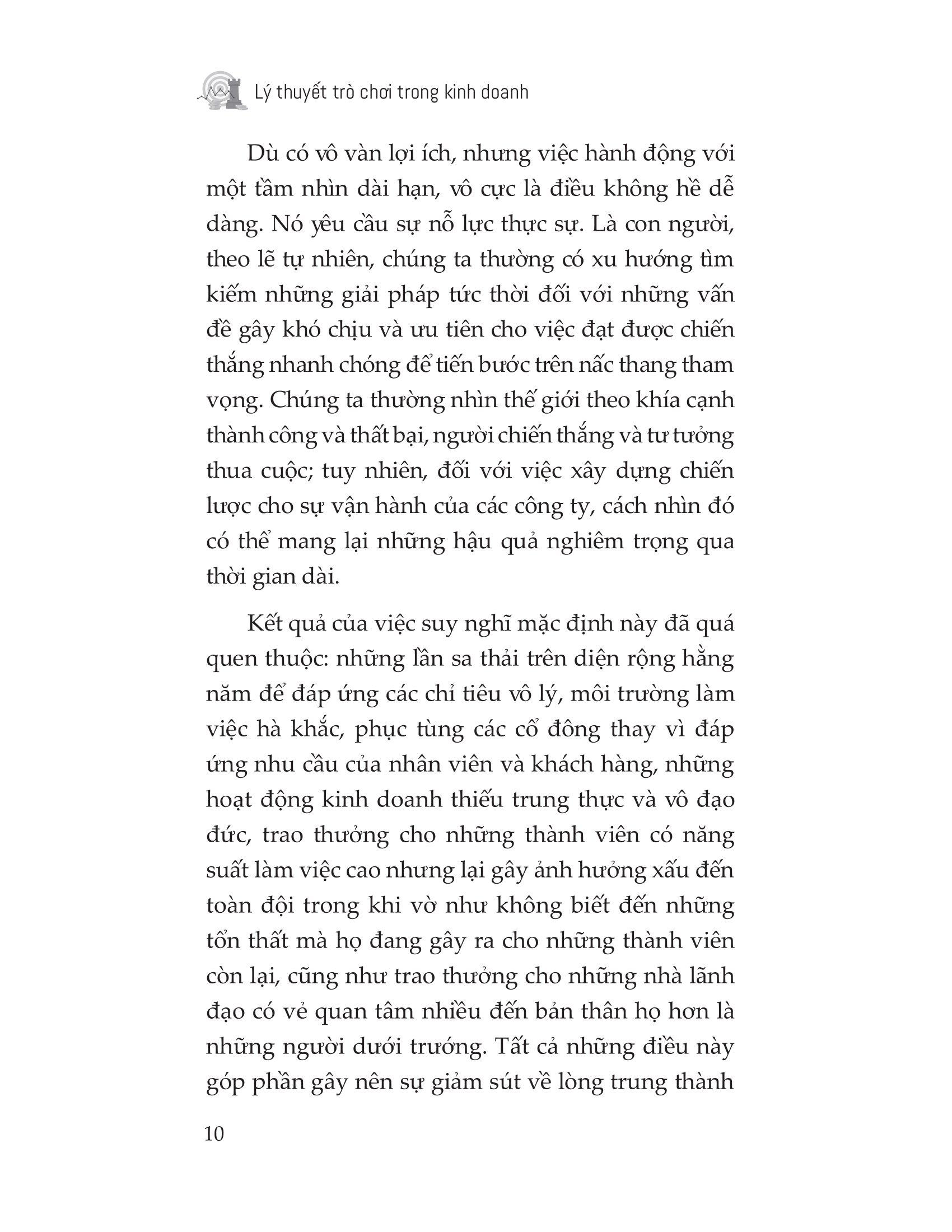 Lý Thuyết Trò Chơi Trong Kinh Doanh