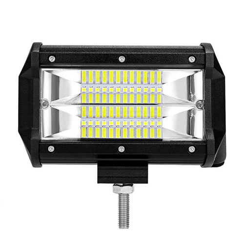 Bộ 2 Đèn Led Trợ Sáng Ô Tô 24 Bóng 2 Hàng Dài 15cm Điện 9-32V Siêu Sáng