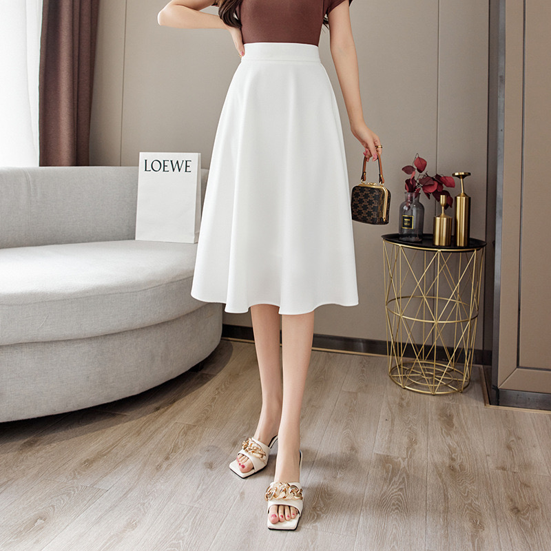 Chân váy xòe trắng ulzzang girl phong cách Hàn Quốc (SIÊU HOT) mặc lên auto xinh