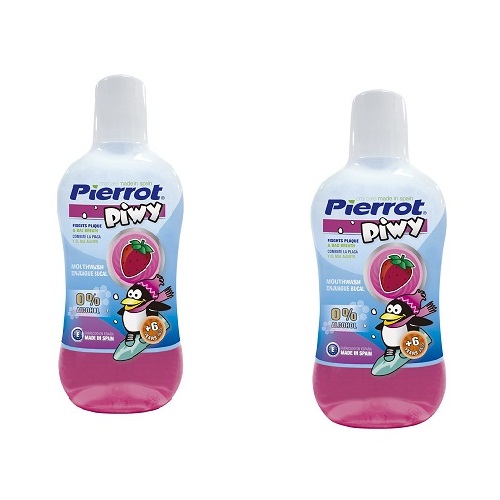 [ MUA 3 TẶNG 1 ] Nước súc miệng hương dâu tây Pierrot dánh cho trẻ em 500ml
