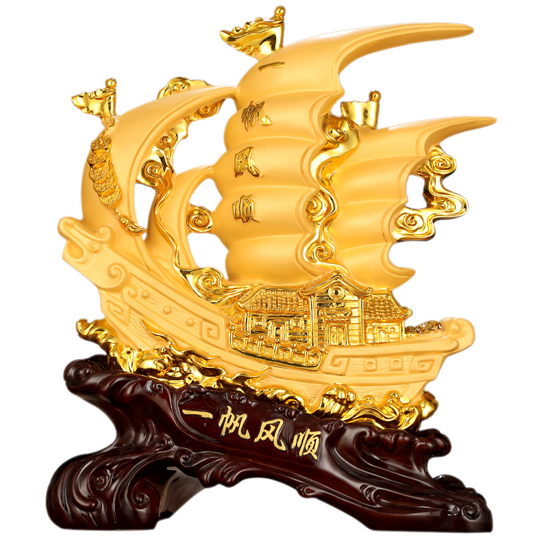 Thuyền buồm Rồng phong thủy chở tài lộc