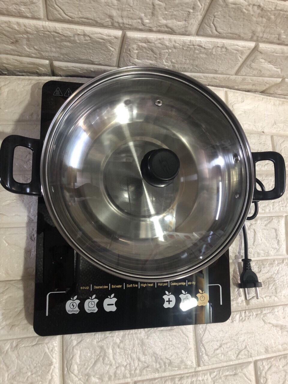 Bếp từ Pa/na/so/nic tặng kèm xoong BH 1 năm
