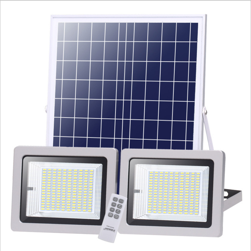 Đèn led  năng lượng mặt trời thương hiệu NewLife NT20- 1 pin quang điện- 2 đèn, mỗi đèn 63 chip- Dung lượng pin 6000 mah- Hàng chính hãng