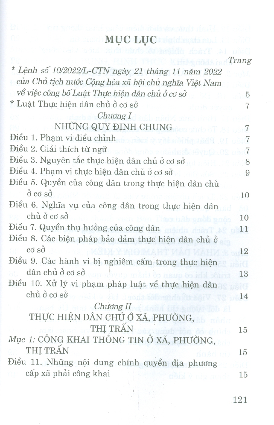 Luật Thực Hiện Dân Chủ Ở Cơ Sở