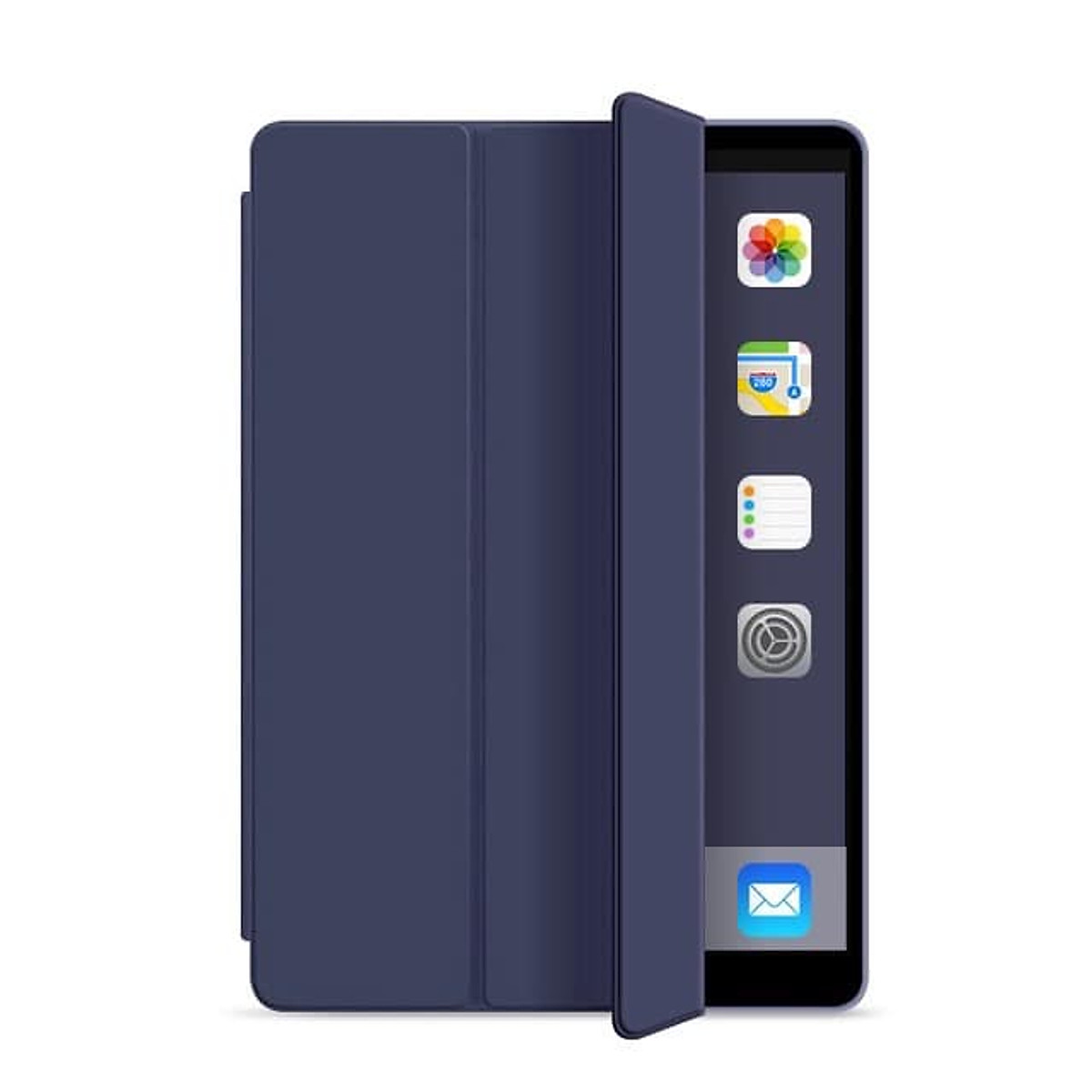 Bao Da Case Cover Có Khe Cắm Apple Pencil Dành Cho iPad đủ dòng, nhiều màu sắc