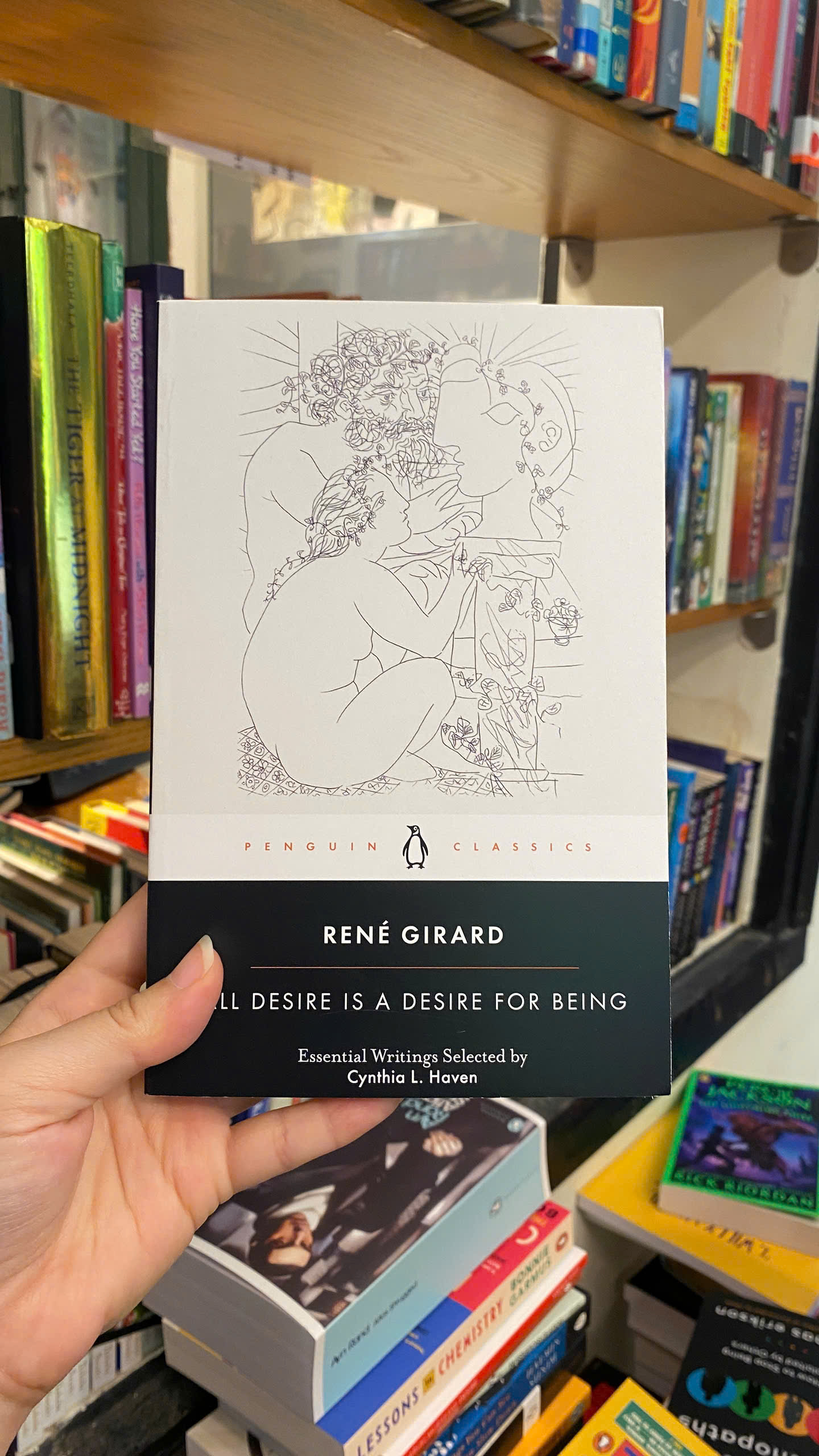 Sách - All Desire Is a Desire for Being by René Girard | Philosophy / Essays / Ngoại văn Nhập khẩu