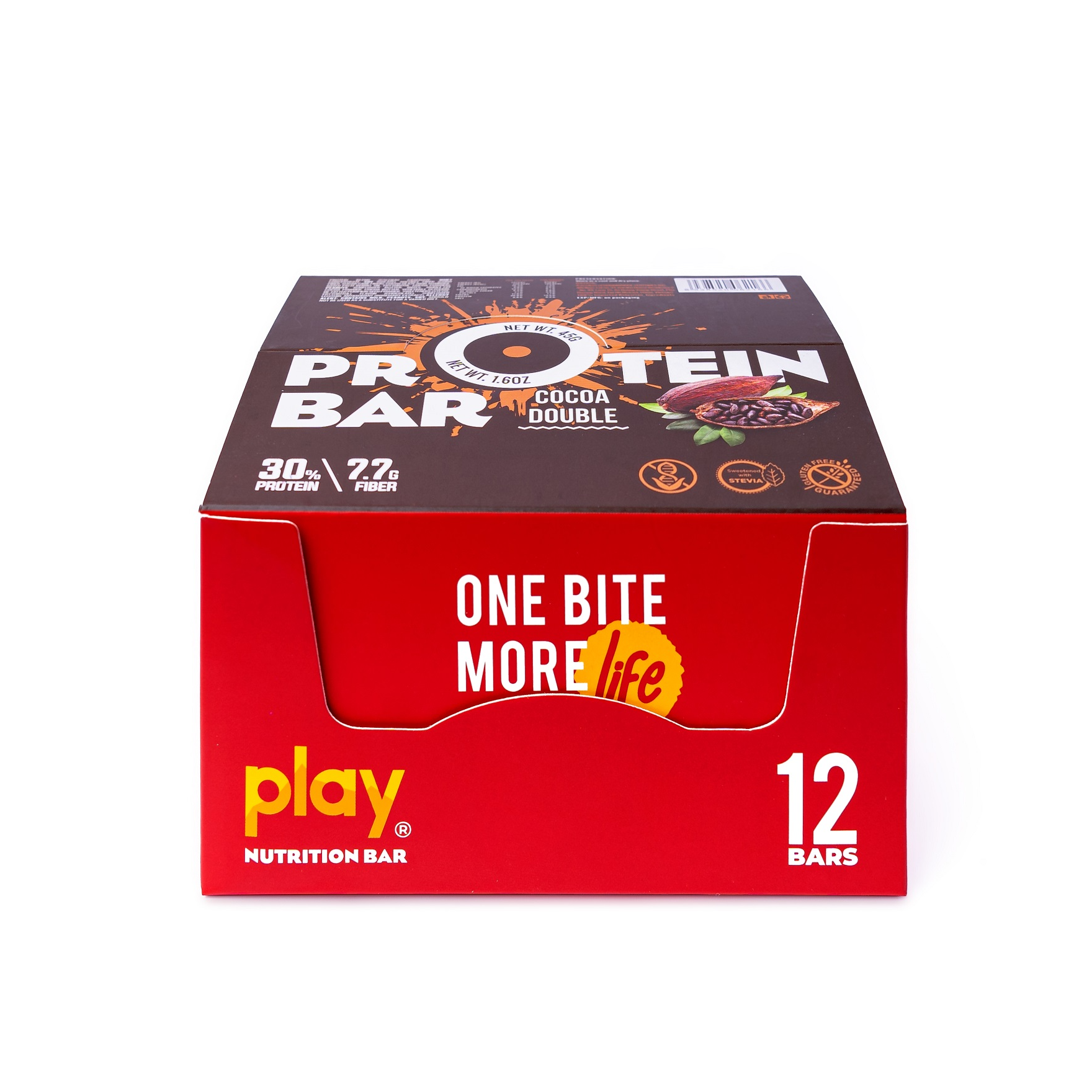 Hộp 12 Thanh Protein PLAY Vị Cacao