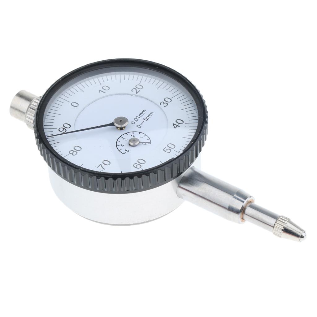 Độ Chính Xác Cao 0-5 Mm Phạm Vi Đo Mặt Số Đo 0.01 Mm Độ Chính Xác