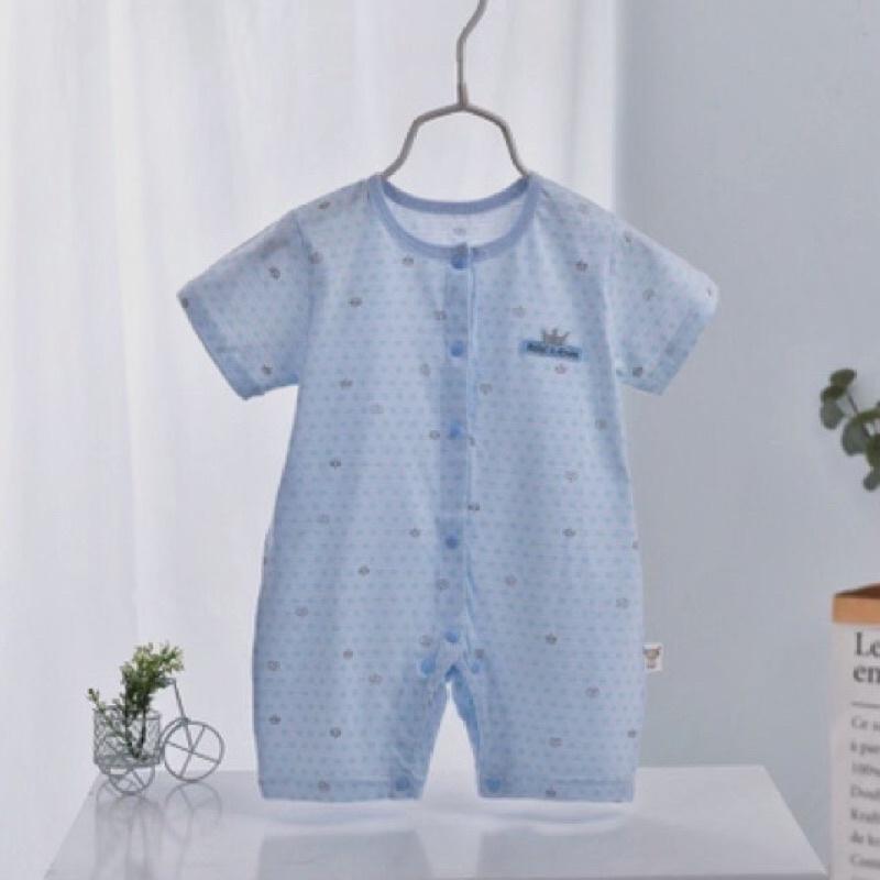 Body cotton sợi tre tự nhiên thoáng mát, an toàn cho bé 0-12m