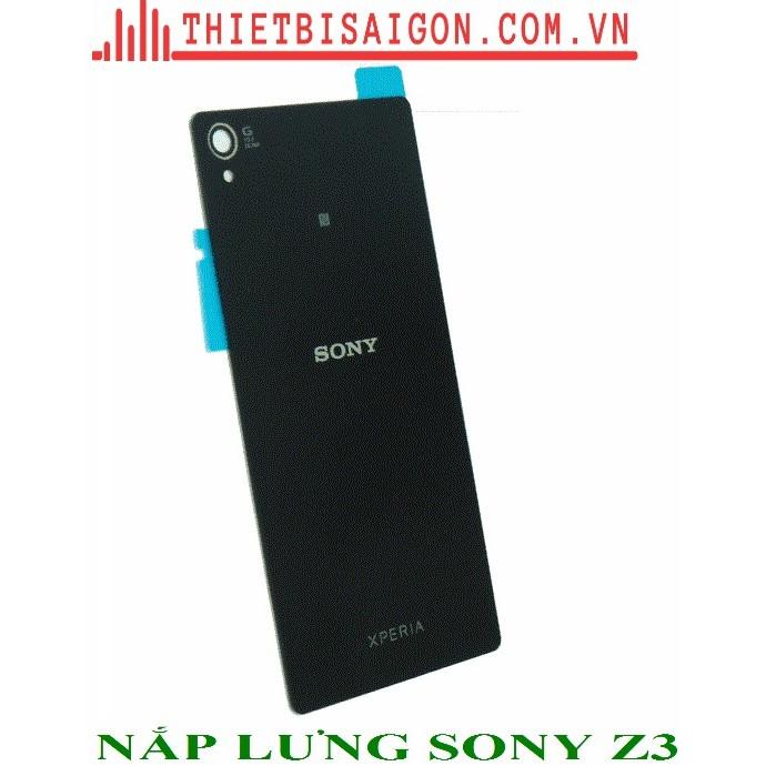 NẮP LƯNG SONY Z3 MÀU ĐEN