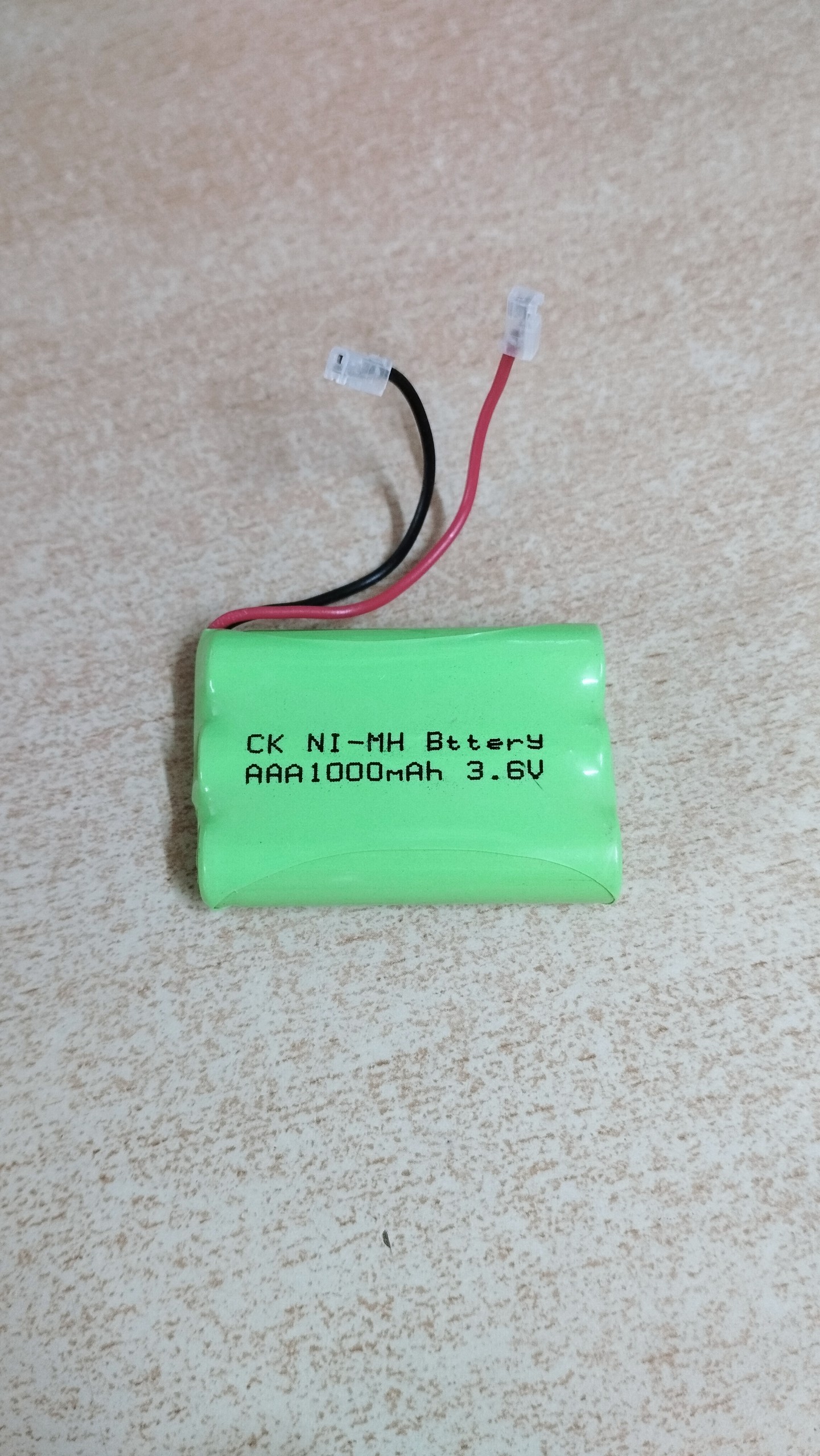 Pin sạc AAA điện áp 3.6V dung lượng 1000mAh