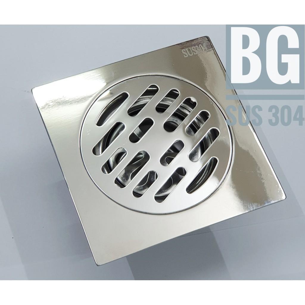 Ga thoát sàn ngăn mùi Inox SUS 304 dạng phễu nước - Chống mùi hôi và côn trùng tuyệt đối