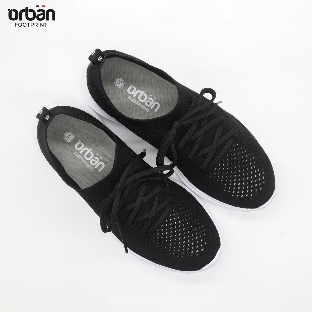 Giày thể thao nữ cao cấp Urban TL2008 màu đen