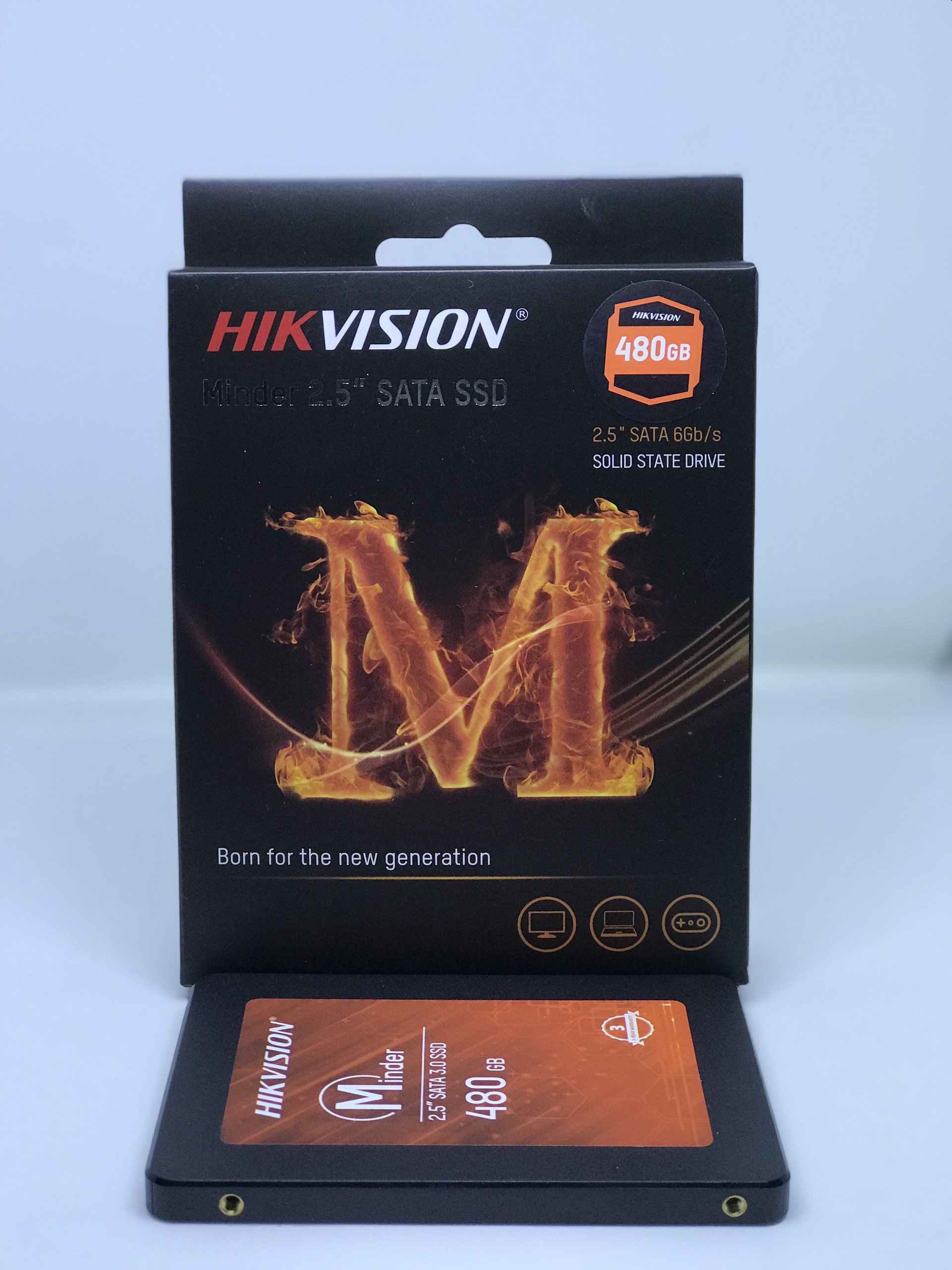 Ổ Cứng SSD 480GB HIKVISION HS-SSD-Minder(S)- Hàng Chính Hãng