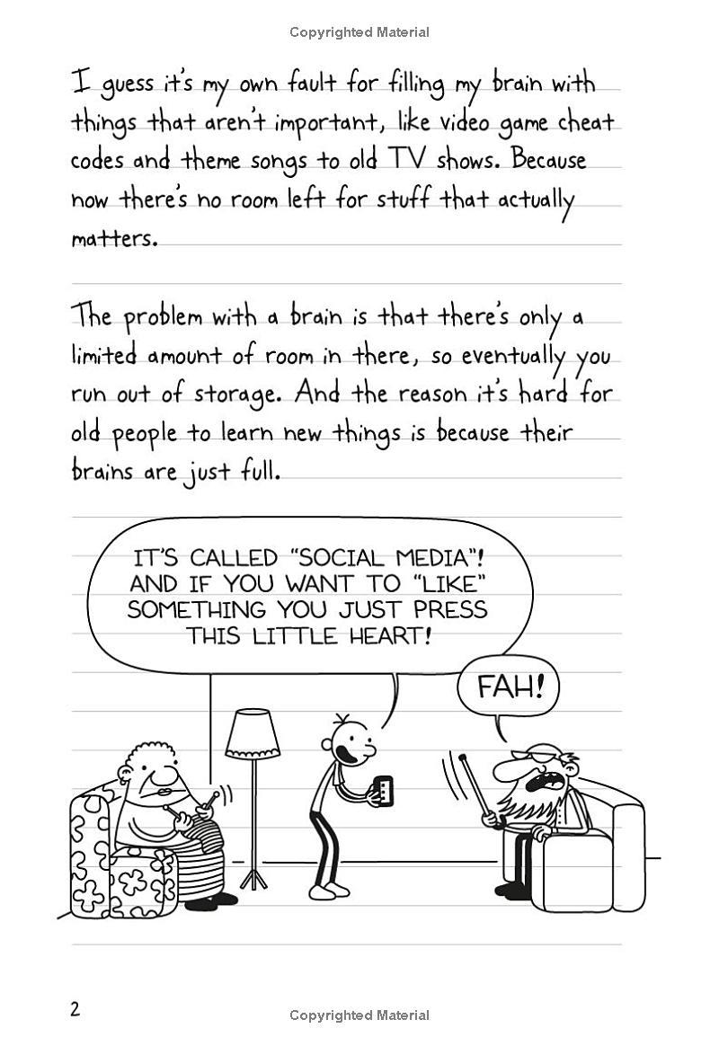 Sách ngoại văn: Diary Of A Wimpy Kid 18 - No Brainer