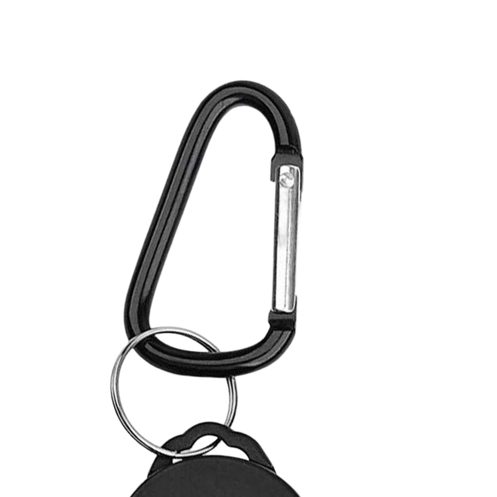 Dual Sided Club Brush Groove Cleaner Tools with Carabiner Portable for Red