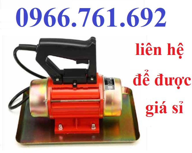 Máy đầm bàn mini cầm tay - máy đầm rung bê tông mini 250w