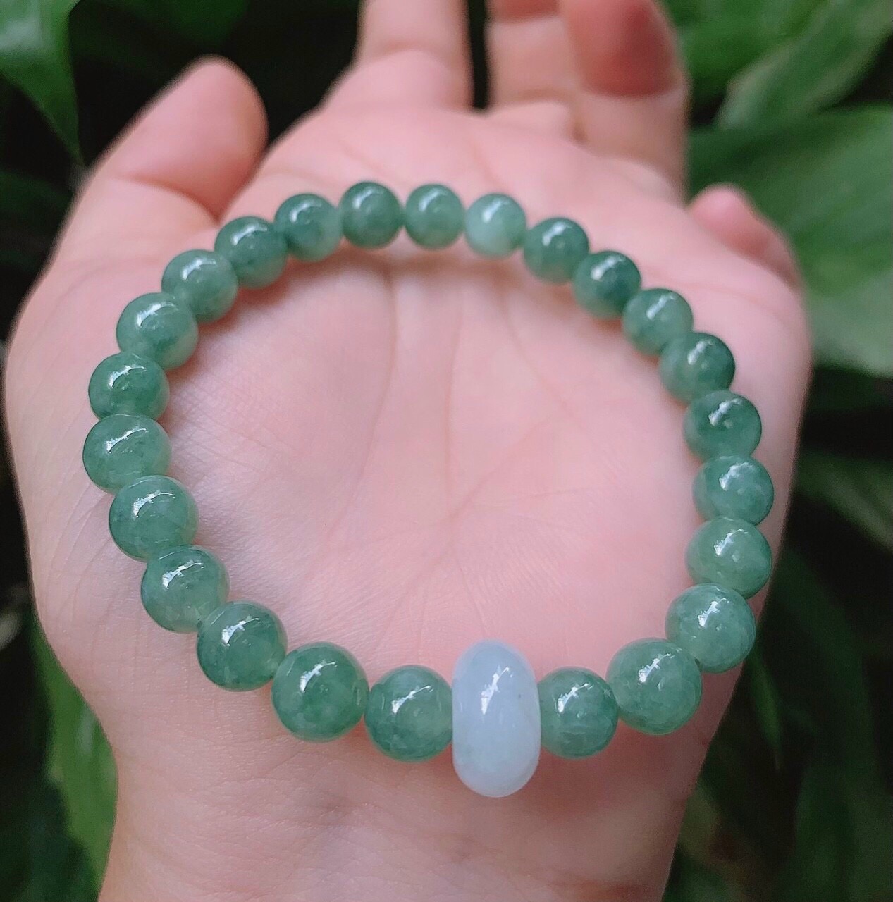 Vòng tay Ngọc Phỷ Thuý thiên nhiên