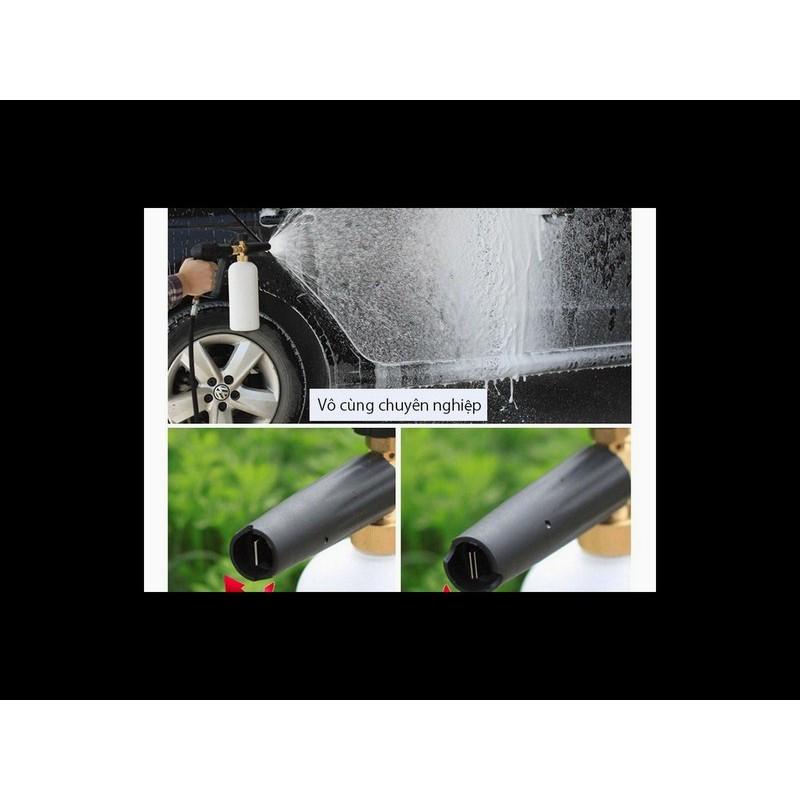 BỘ XỊT RỬA KÈM BÌNH TẠO BỌT TUYẾT