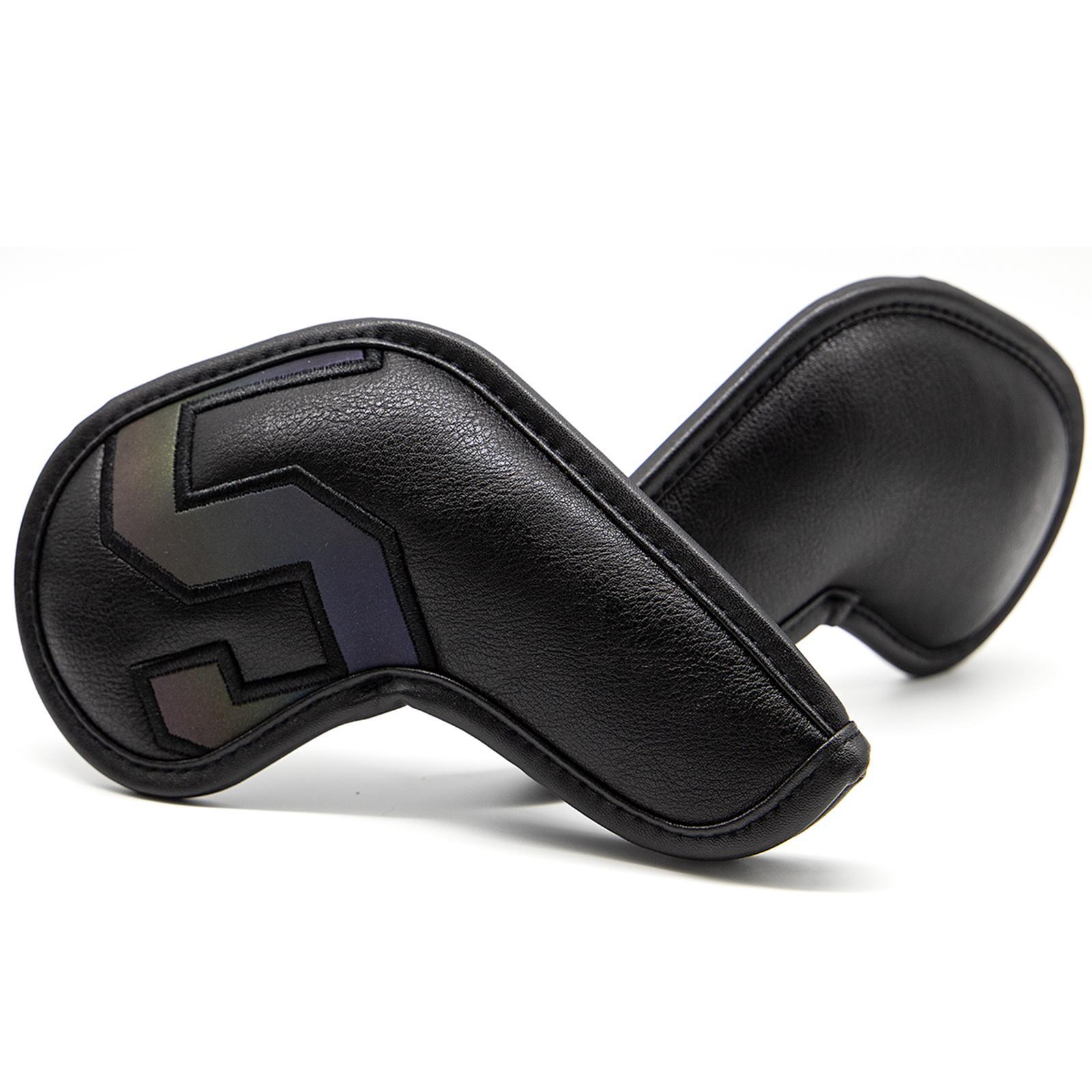 10Pcs Golf Iron Headcovers, Portable Durable Golf Club Head Cover for Travel Gift