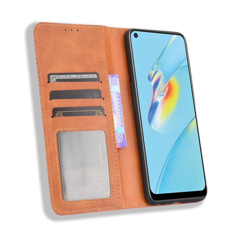 Bao da cho Oppo Reno 6Z 5G, Oppo A54 dạng ví cá tính