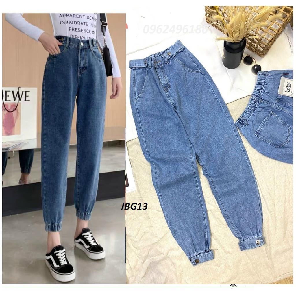 Quần Jogger nữ chất jean cotton JBG13