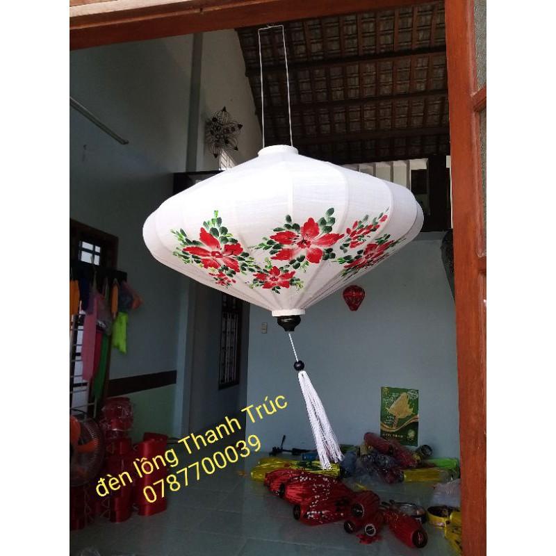 Đèn lồng vẽ hoa văn 80cm