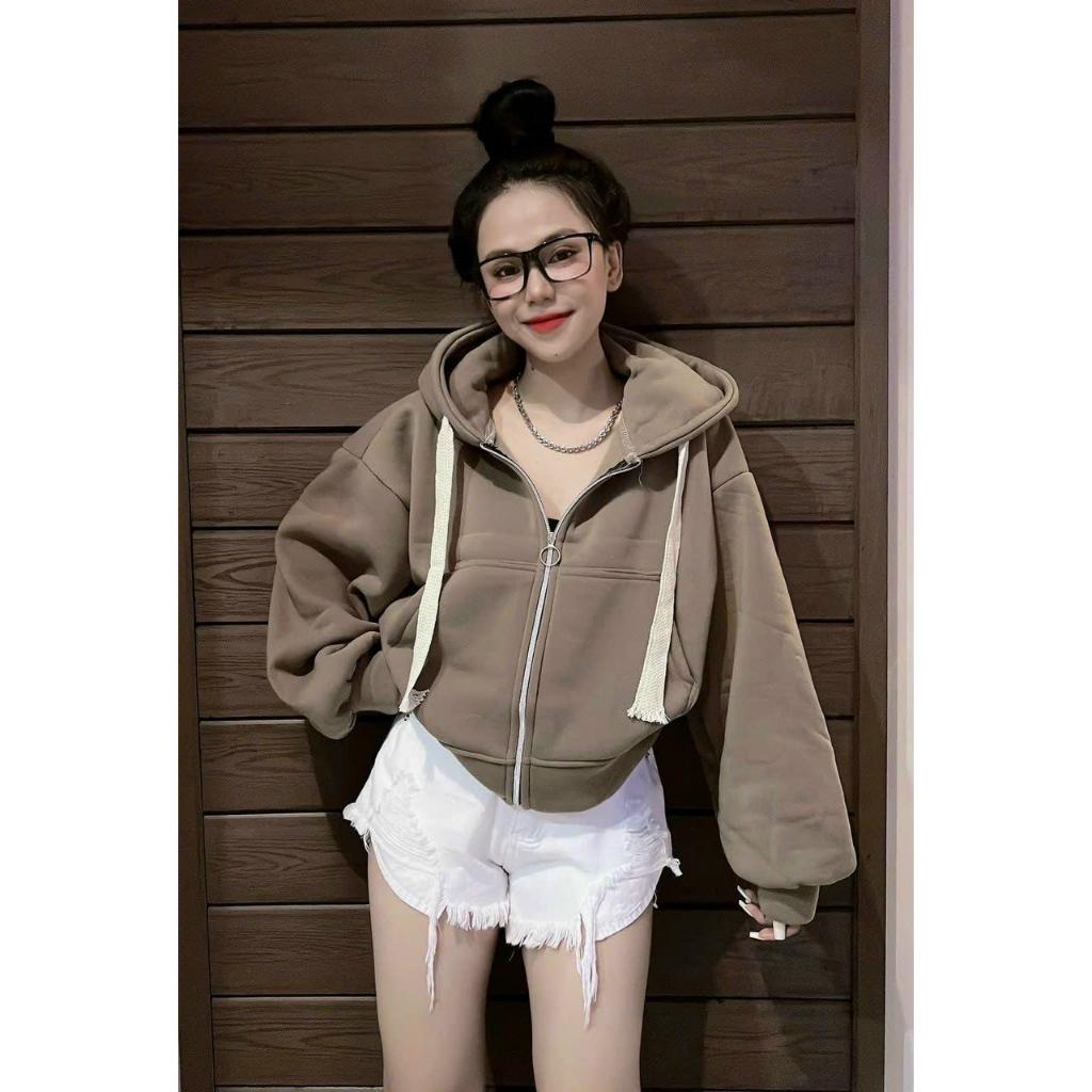 Áo Hoodie Nỉ Ngoại Xuất Khẩu - Áo Khoác Nỉ dơi lửng Unisex (HD100D - Ảnh Thật)