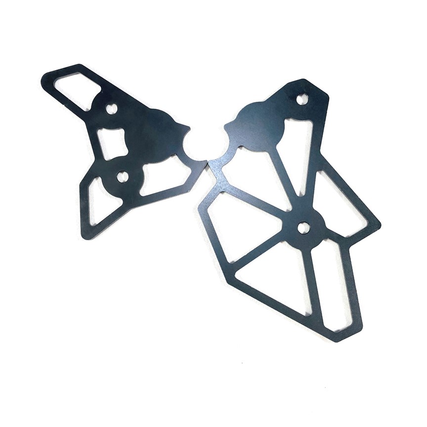 Nẹp sườn Raider Fi Satria Fi đen Nhám