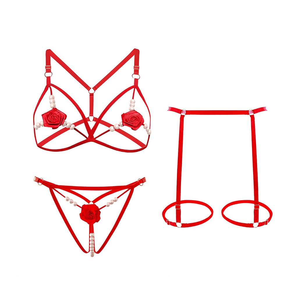Bộ Đồ Lót Hoa Hồng - B.Lingerie