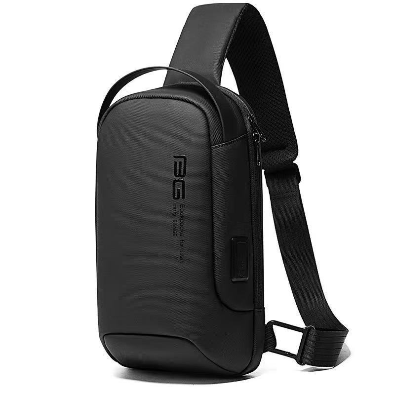 TÚI ĐEO CHÉO CỔNG SẠC USB NAM BANGE FI16 (CHEST BAG) Cao Cấp - Chống Thấm Nước - Chính Hãng