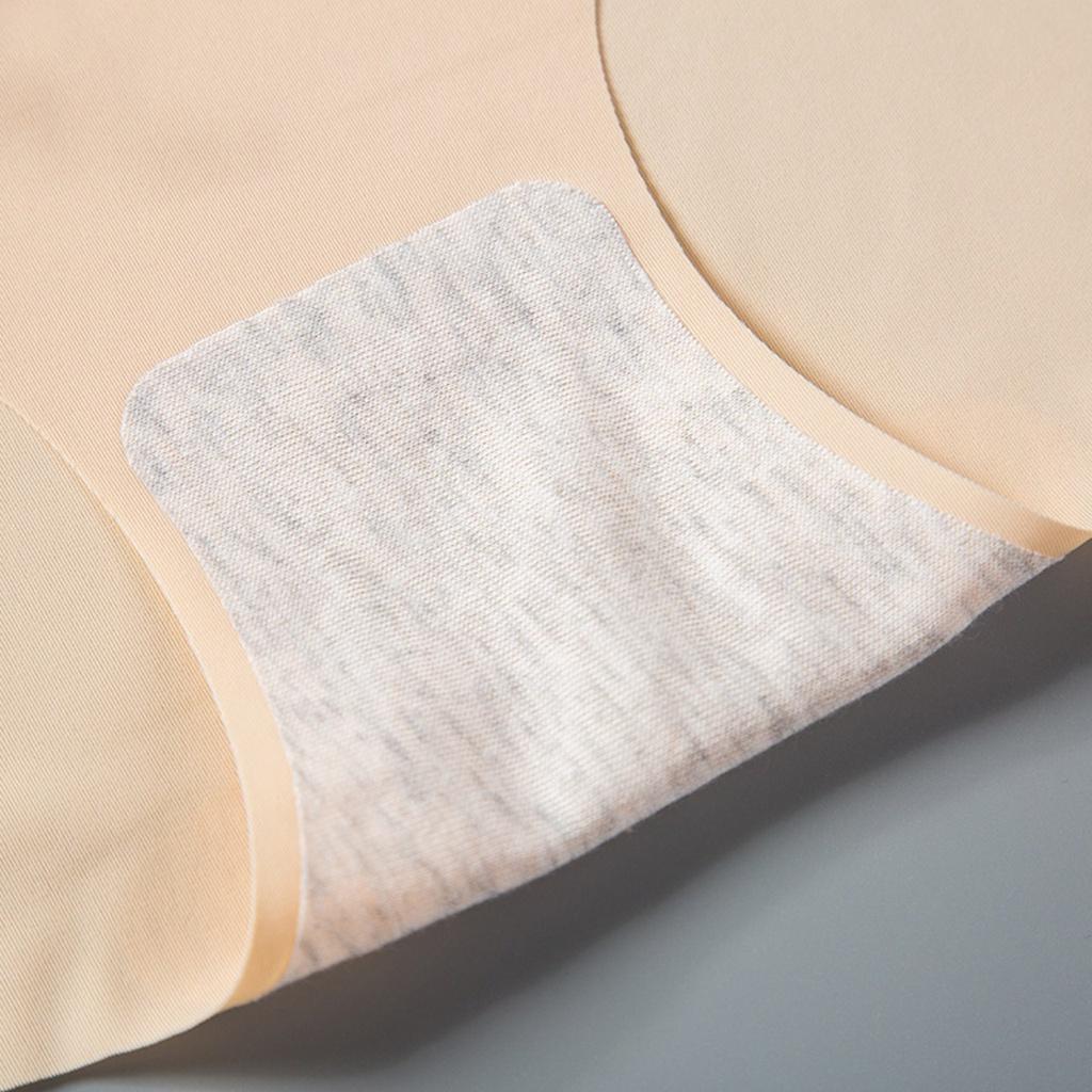 Quần lót nữ lụa băng Đồ lót nữ đúc su cạp cao sexy – Quần sịp thun lạnh không đường may cao cấp