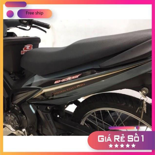 Tem rời Exciter 2010 dán xe xám xi măng bảo hành màu sắc vĩnh viễn