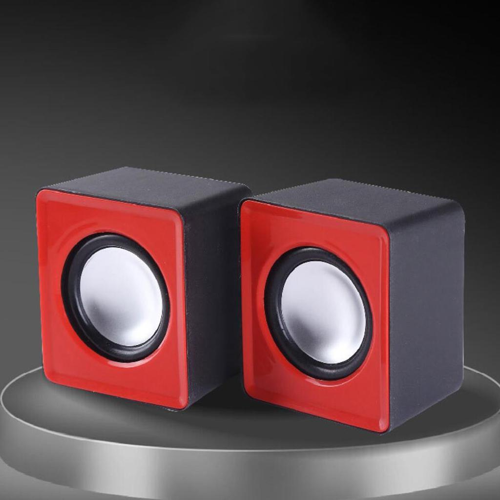 Mini Computer Speakers Subwoofer Audio Supplies Gift for Home Use Desktop